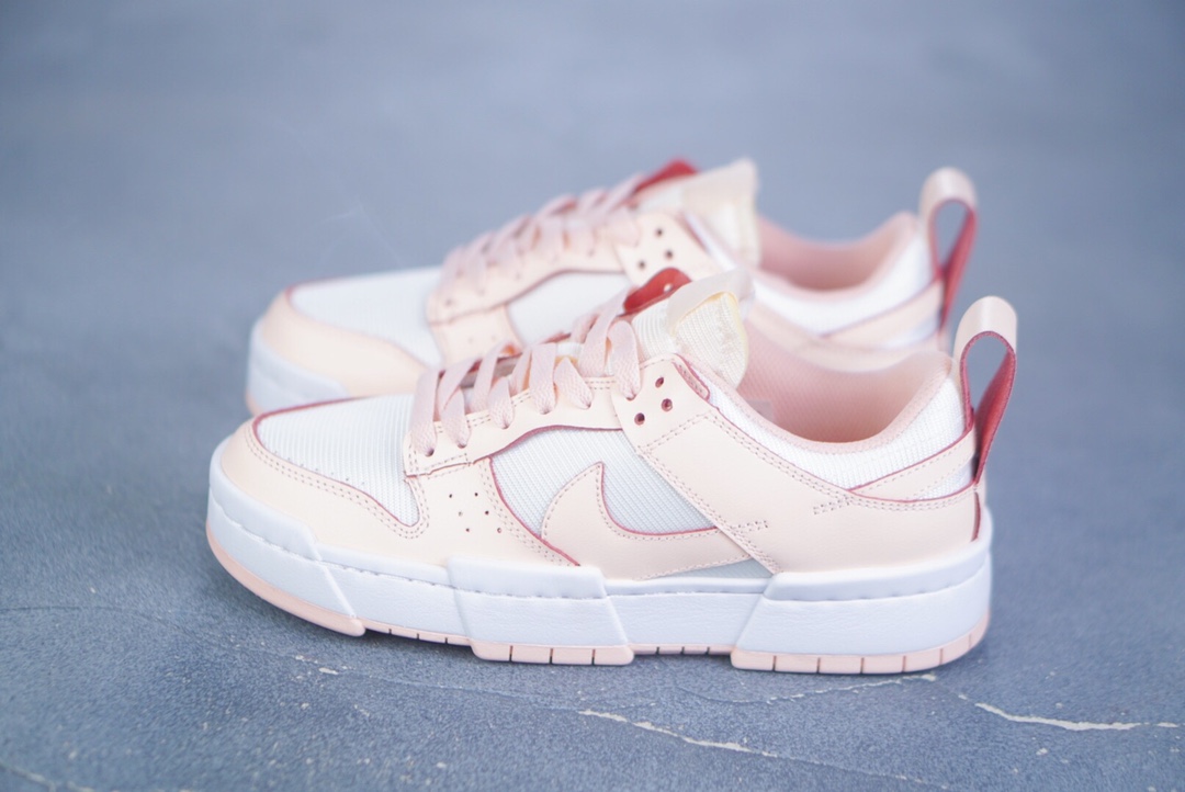 Nike Dunk low Disrupt SB Dunk White Pink Shoes - Click Image to Close